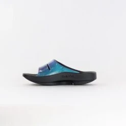 OOFOS OOahh Luxe Slide Sandal (Women's) - Atlantis 12 OOFOS OOahh Luxe Slide Sandal (Women's) - Atlantis -Chiappetta Shoes MG 0078