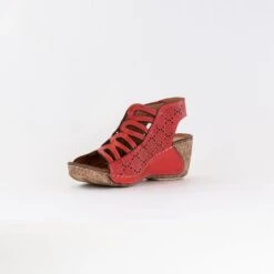 Spring Step Inocencia (Women's) - Red -Chiappetta Shoes MG 0102