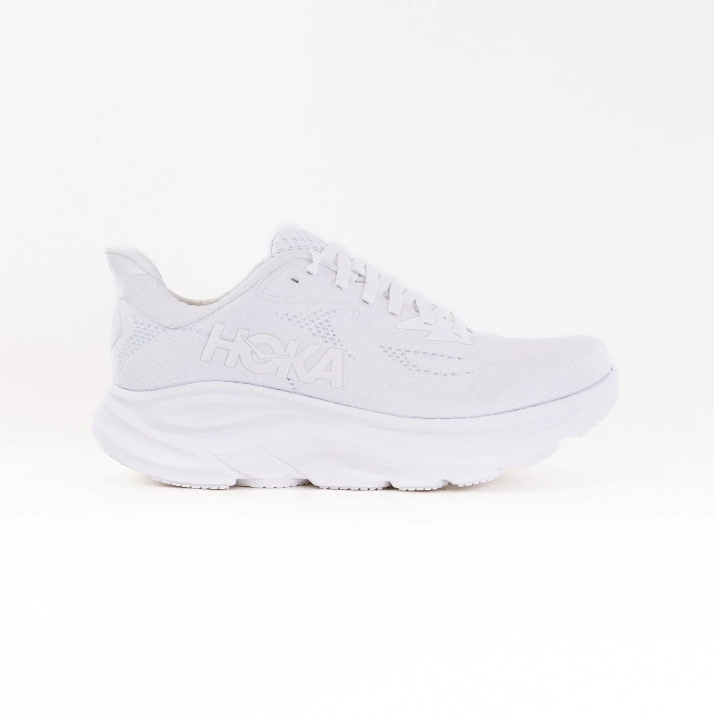 Hoka One One Hoka Clifton 10 Wide (Women's) - White/White 3 Hoka One One Hoka Clifton 10 Wide (Women's) - White/White