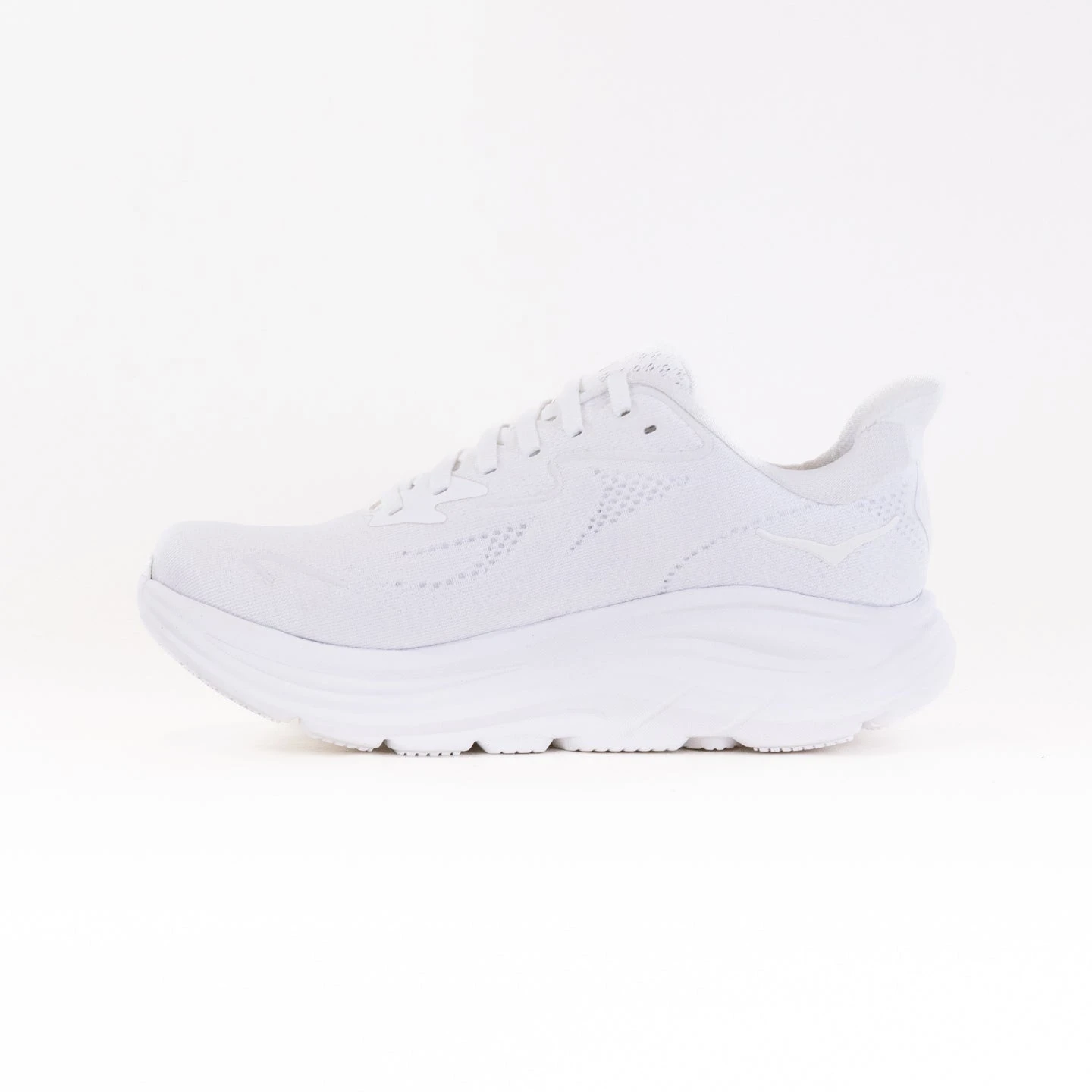 Hoka One One Hoka Clifton 10 Wide (Women's) - White/White 7 Hoka One One Hoka Clifton 10 Wide (Women's) - White/White - Image 5