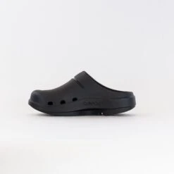 OOFOS OOCloog Clog (Unisex) - Black -Chiappetta Shoes MG 0164