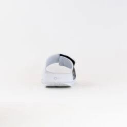 OOFOS OOahh Sport Flex Slide (Unisex) - White/Black -Chiappetta Shoes MG 0171