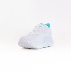 Hoka One One Hoka Clifton 10 Wide (Women's) - White/Cielo Blue -Chiappetta Shoes MG 0335 0605204c c1ac 4eec be17 e1b5e72bbf25
