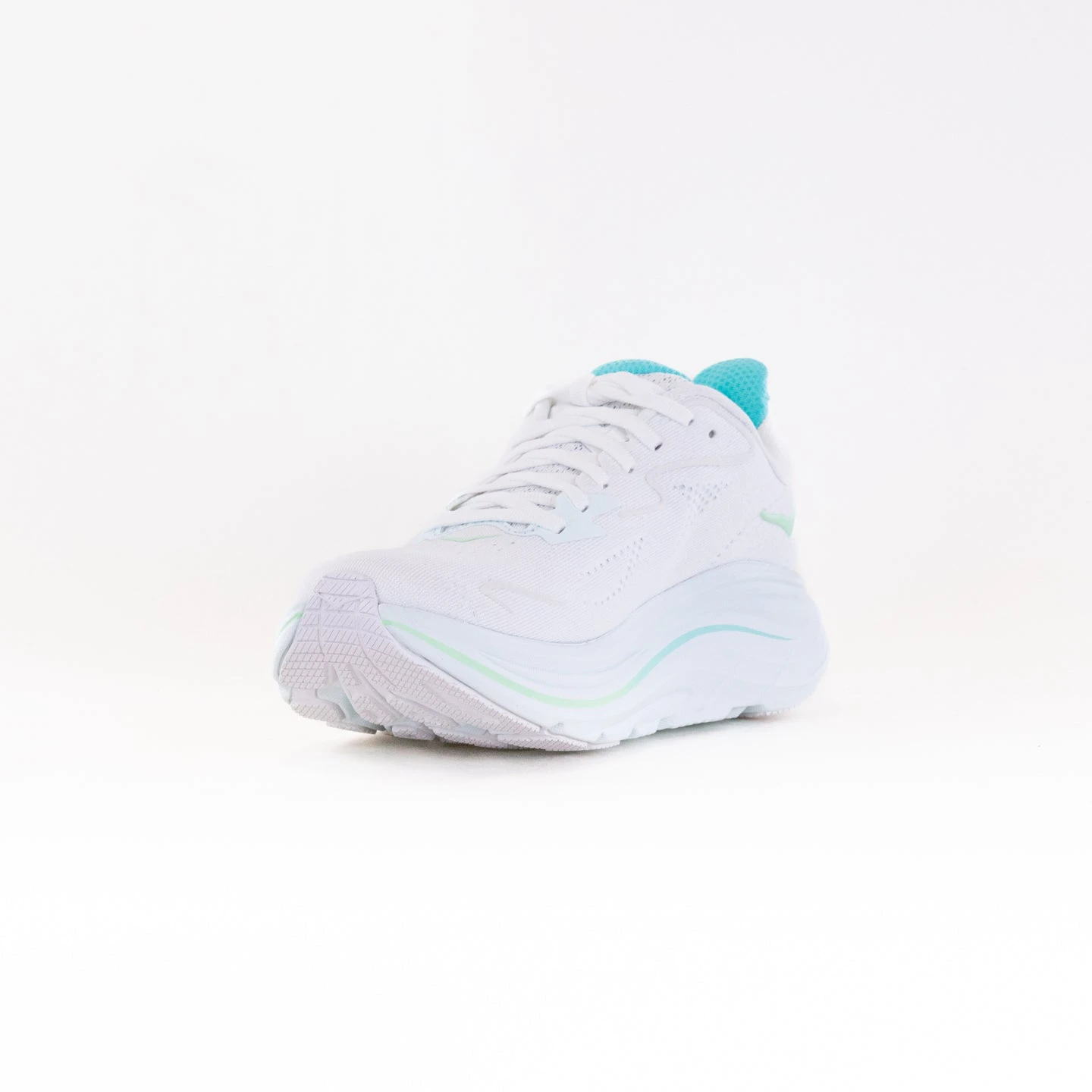 Hoka One One Hoka Clifton 10 (Women's) - White/Cielo Blue 6 Hoka One One Hoka Clifton 10 (Women's) - White/Cielo Blue - Image 4