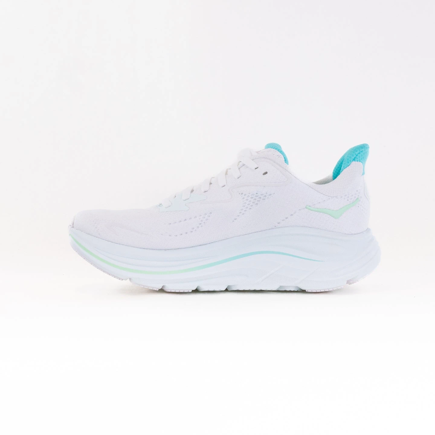 Hoka One One Hoka Clifton 10 (Women's) - White/Cielo Blue 7 Hoka One One Hoka Clifton 10 (Women's) - White/Cielo Blue - Image 5