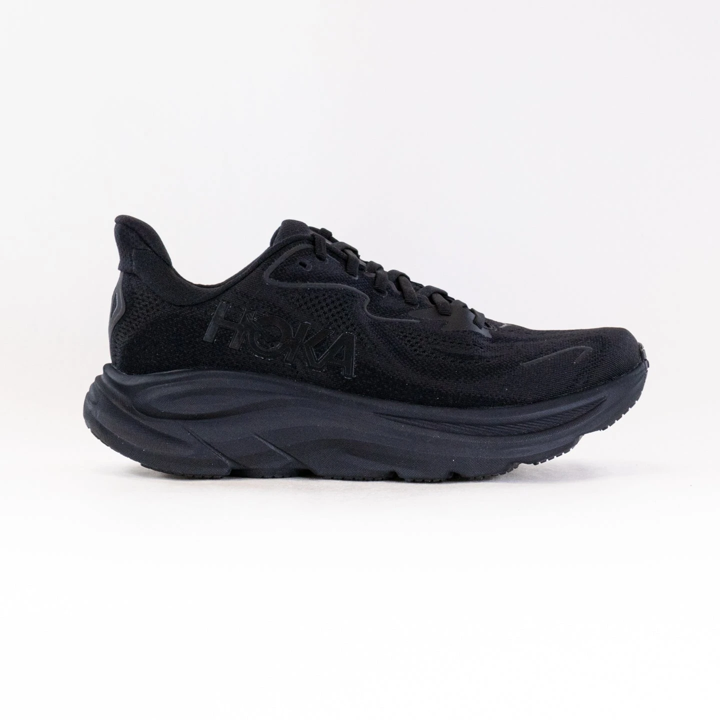 Hoka One One Hoka Clifton 10 Extra Wide (Men's) - Black/Black 3 Hoka One One Hoka Clifton 10 Extra Wide (Men's) - Black/Black