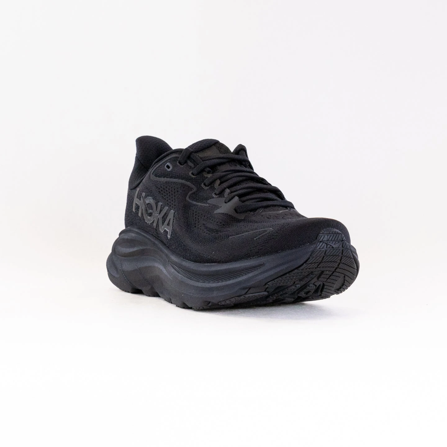 Hoka One One Hoka Clifton 10 Extra Wide (Men's) - Black/Black 4 Hoka One One Hoka Clifton 10 Extra Wide (Men's) - Black/Black - Image 2
