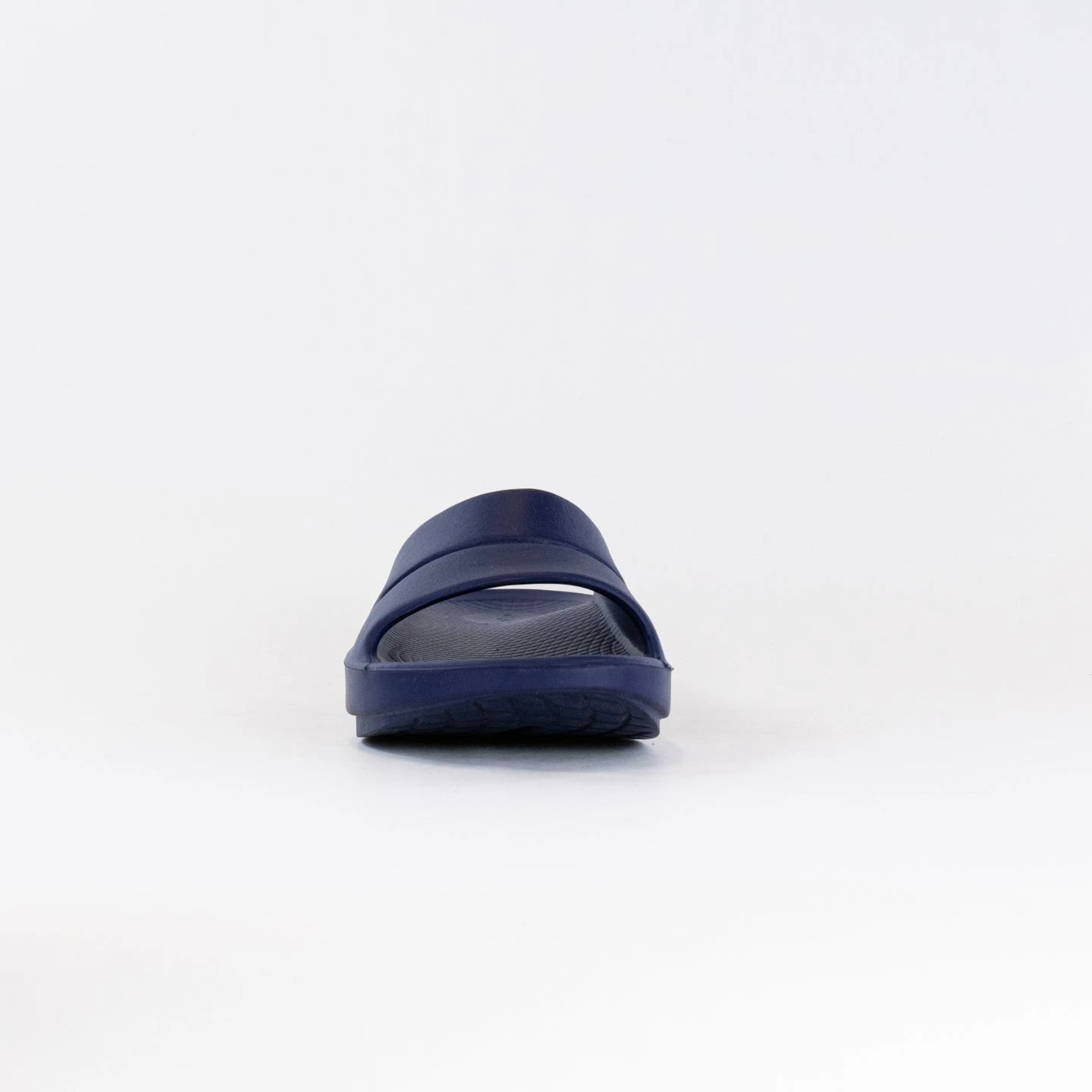OOFOS Ooahh Slide Sandal (Unisex) - Navy 5 OOFOS Ooahh Slide Sandal (Unisex) - Navy - Image 3