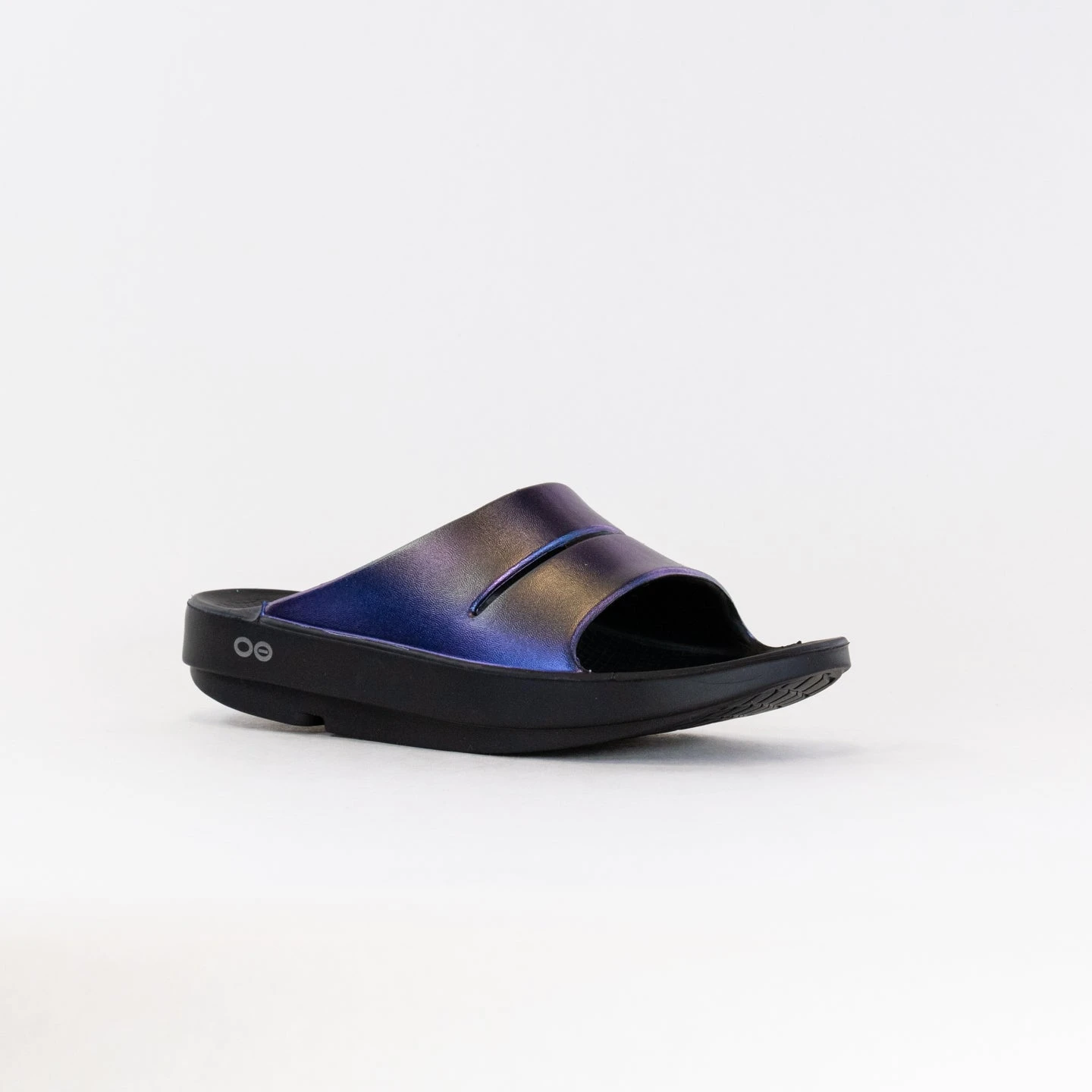 OOFOS OOahh Luxe Slide Sandal (Women's) - Midnight Spectre 4 OOFOS OOahh Luxe Slide Sandal (Women's) - Midnight Spectre - Image 2