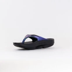 OOFOS OOlala Luxe (Women's) - Midnight Spectre -Chiappetta Shoes MG 0813