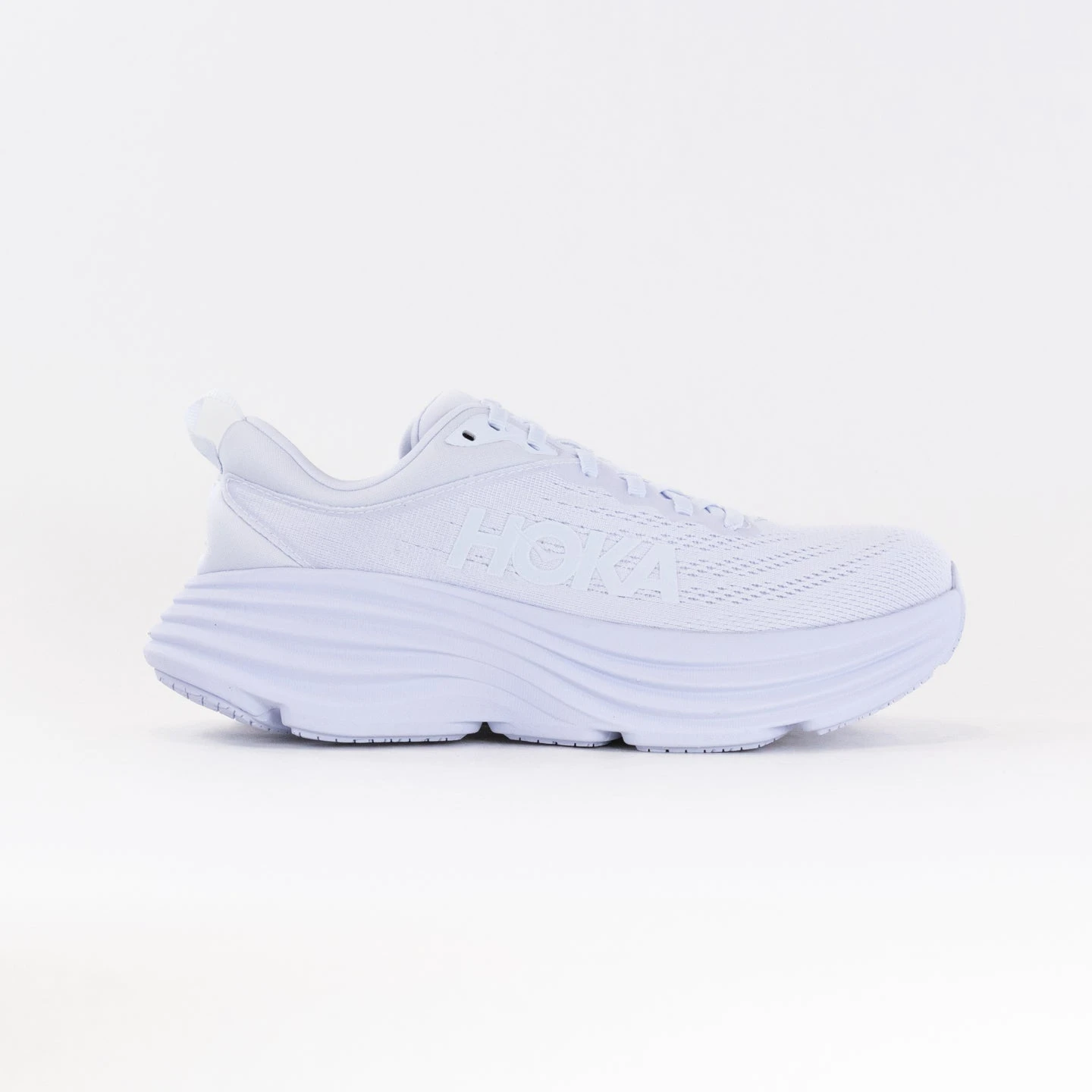 Hoka One One Hoka Bondi 8 (Women's) - White/White 3 Hoka One One Hoka Bondi 8 (Women's) - White/White