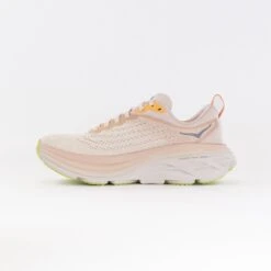 Hoka One One Hoka Bondi 8 (Women's) - Cream/Vanilla -Chiappetta Shoes MG 1713