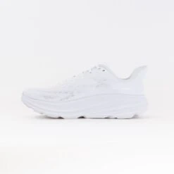 Hoka One One Hoka Clifton 9 Wide (Women's) - White/White -Chiappetta Shoes MG 1725 234e8abf 8fa1 48cf b9b5 a1a970709c10