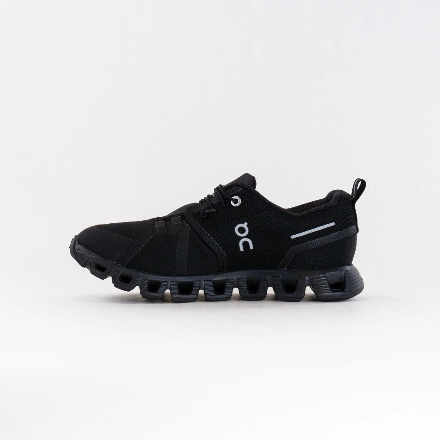 On Running On Cloud 5 Waterproof (Women's) - All Black 7 On Running On Cloud 5 Waterproof (Women's) - All Black - Image 5
