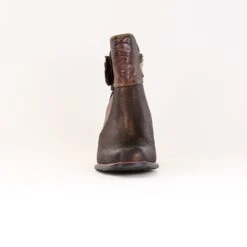 L'Artiste Zinna Bootie (Women's) - Bronze Leather Combo -Chiappetta Shoes MG 2313