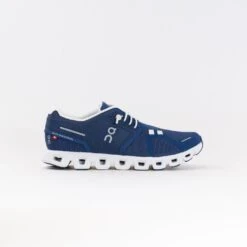 On Running On Cloud 5 (Women's) - Denim/White