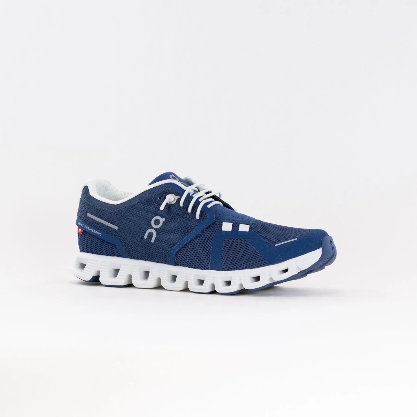 On Running On Cloud 5 (Women's) - Denim/White 4 On Running On Cloud 5 (Women's) - Denim/White - Image 2