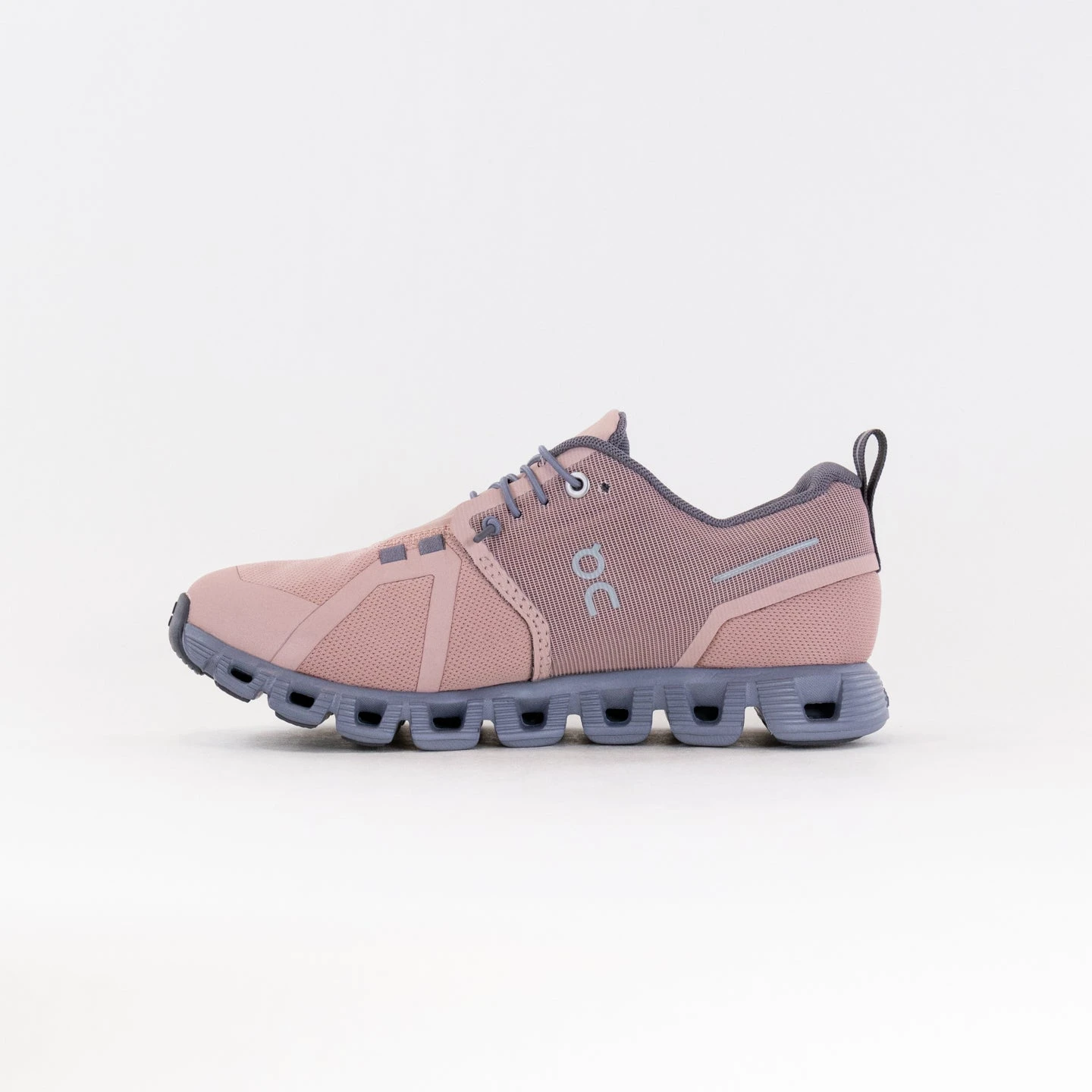 On Running On Cloud 5 Waterproof (Women's) - Rose/Fossil 7 On Running On Cloud 5 Waterproof (Women's) - Rose/Fossil - Image 5