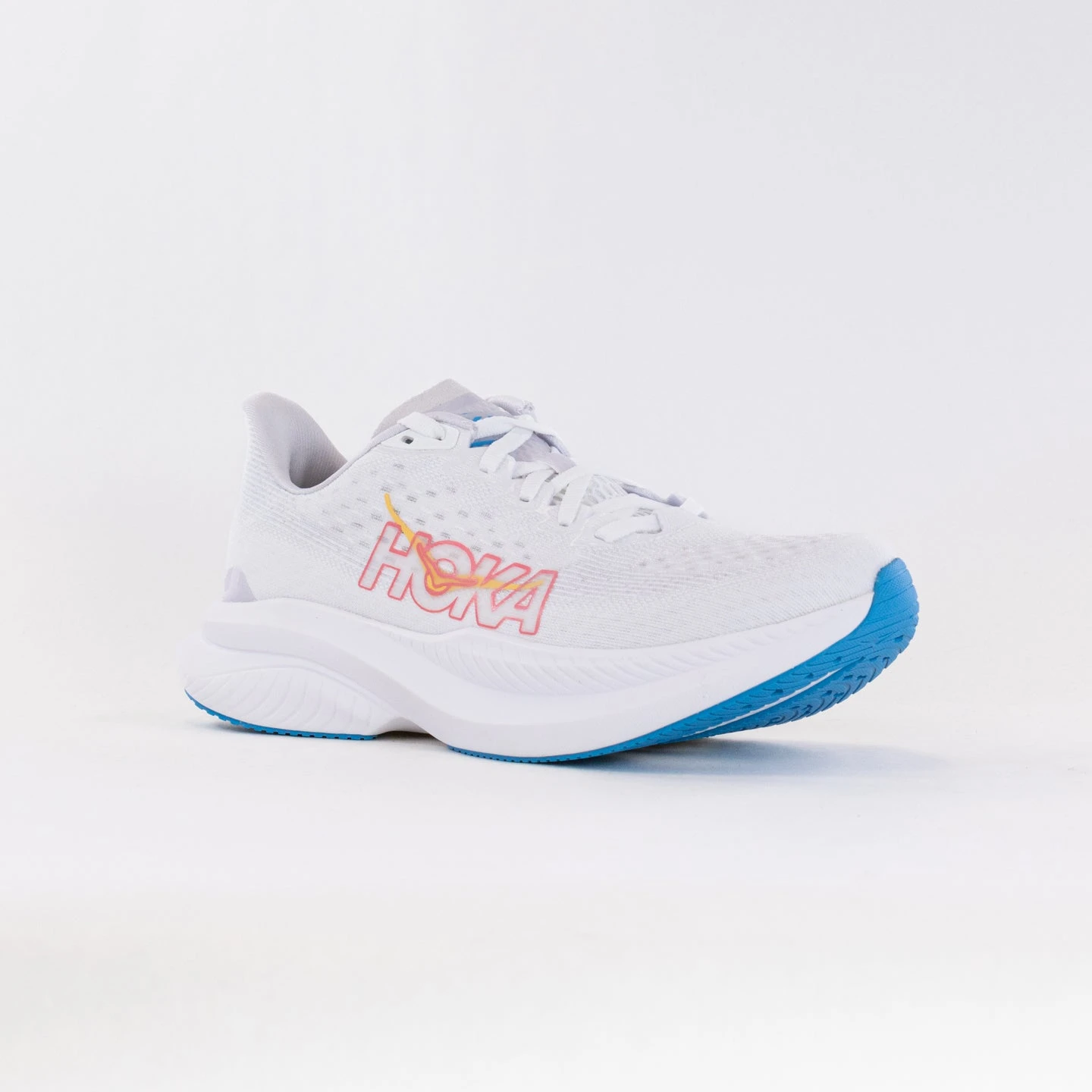 Hoka One One Hoka Mach 6 (Women's) - White/Nimbus Cloud 4 Hoka One One Hoka Mach 6 (Women's) - White/Nimbus Cloud - Image 2