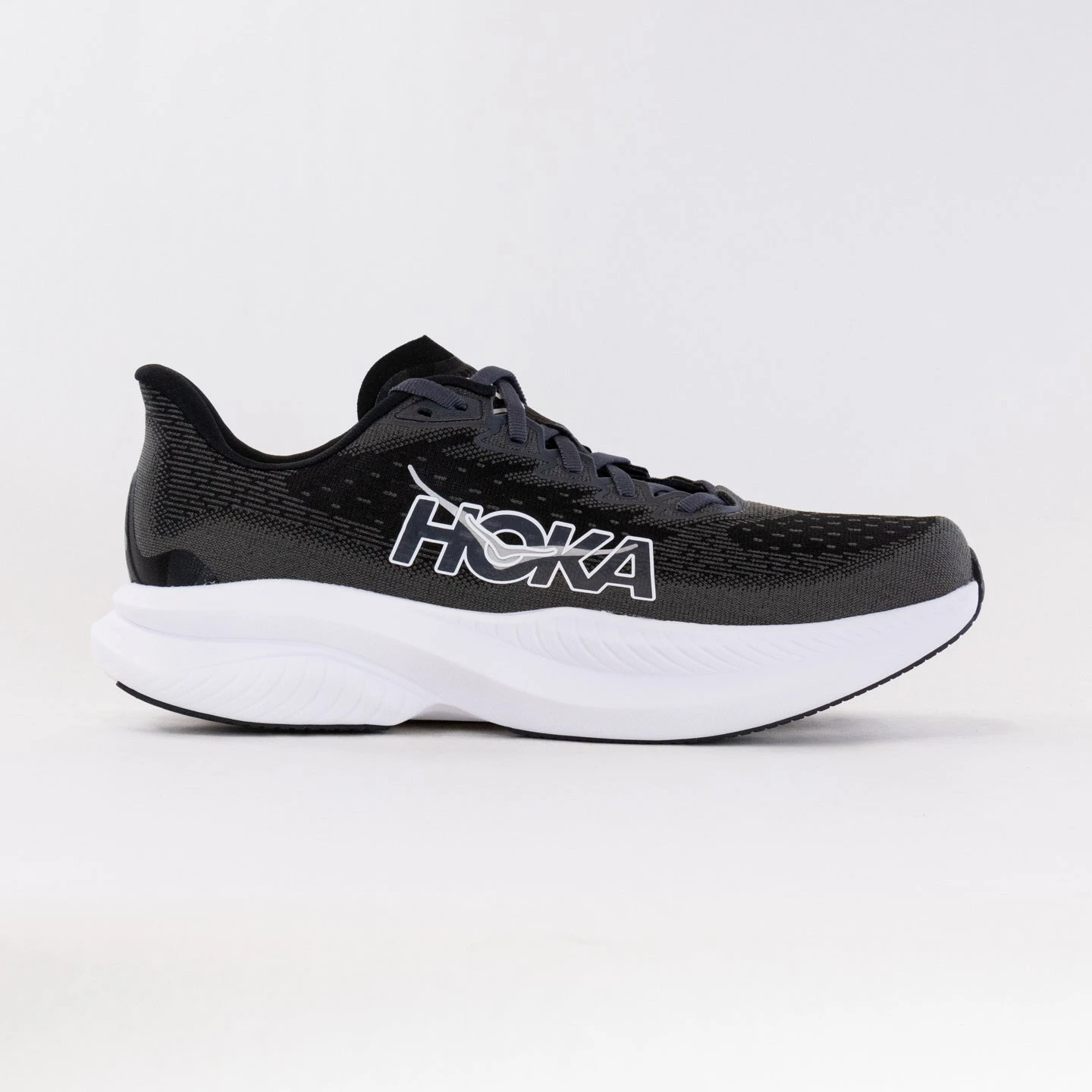 Hoka One One Hoka Mach 6 (Women's) Wide - Black/White 3 Hoka One One Hoka Mach 6 (Women's) Wide - Black/White
