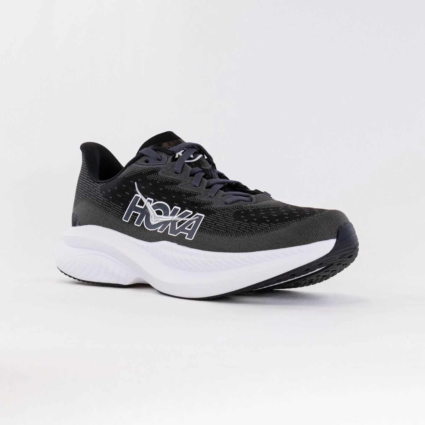 Hoka One One Hoka Mach 6 (Women's) Wide - Black/White 4 Hoka One One Hoka Mach 6 (Women's) Wide - Black/White - Image 2