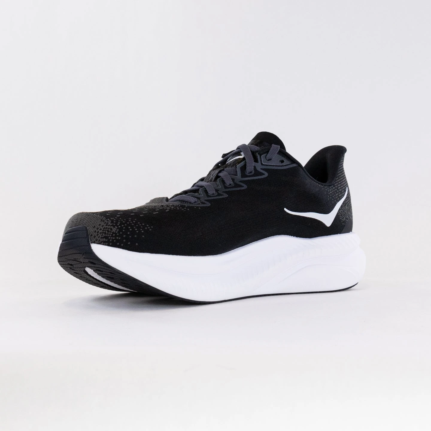 Hoka One One Hoka Mach 6 (Women's) Wide - Black/White 6 Hoka One One Hoka Mach 6 (Women's) Wide - Black/White - Image 4