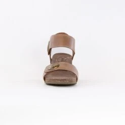 Taos Carousel 3 Wedge Sandal (Women's) - Tan Leather 10 Taos Carousel 3 Wedge Sandal (Women's) - Tan Leather -Chiappetta Shoes MG 5912