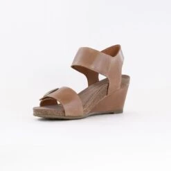 Taos Carousel 3 Wedge Sandal (Women's) - Tan Leather 11 Taos Carousel 3 Wedge Sandal (Women's) - Tan Leather -Chiappetta Shoes MG 5913