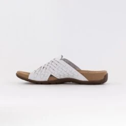 Taos Guru Sandal (Women's) - White -Chiappetta Shoes MG 5927