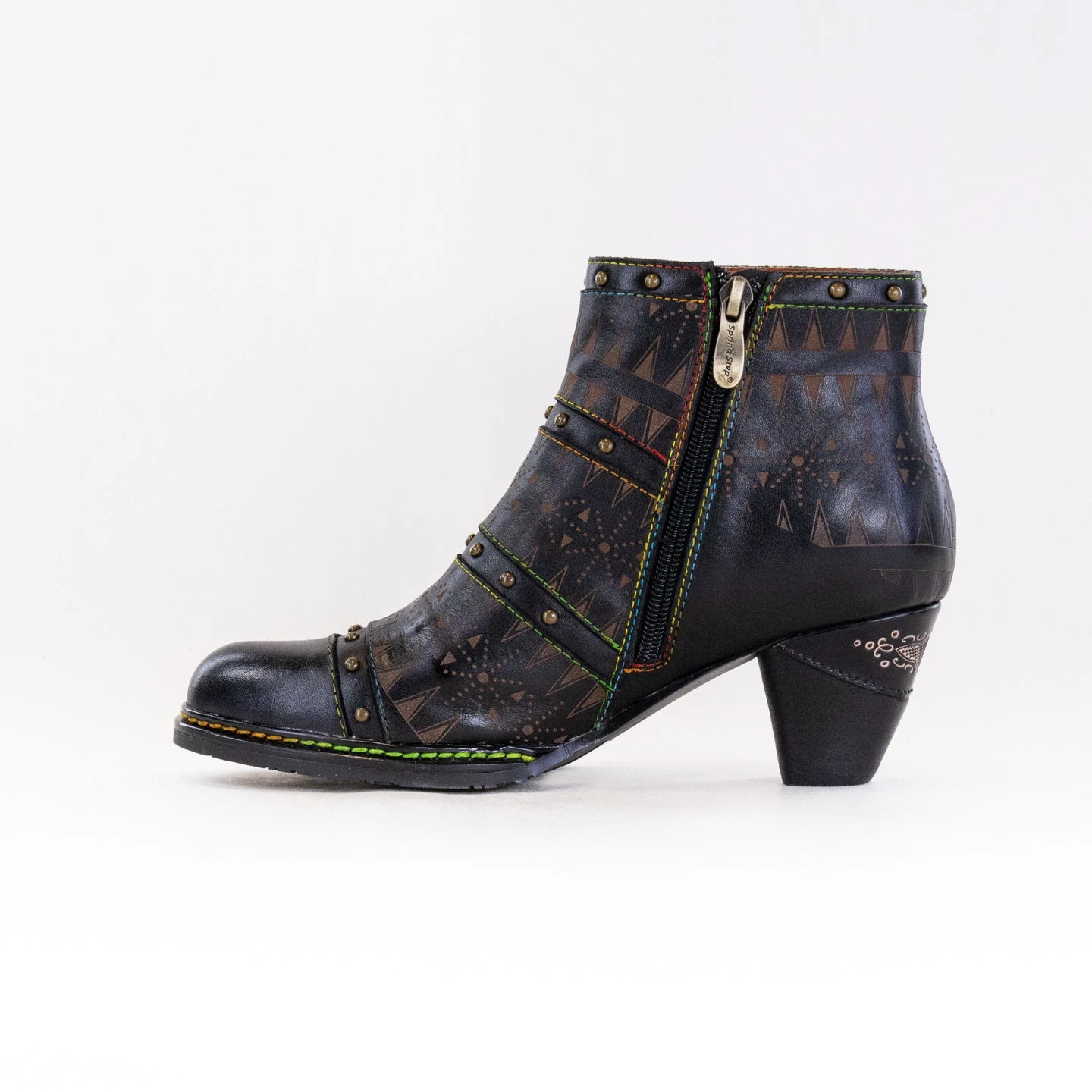 Spring Step L'Artiste Niobe (Women's) - Black Multi Leather 7 Spring Step L'Artiste Niobe (Women's) - Black Multi Leather - Image 5