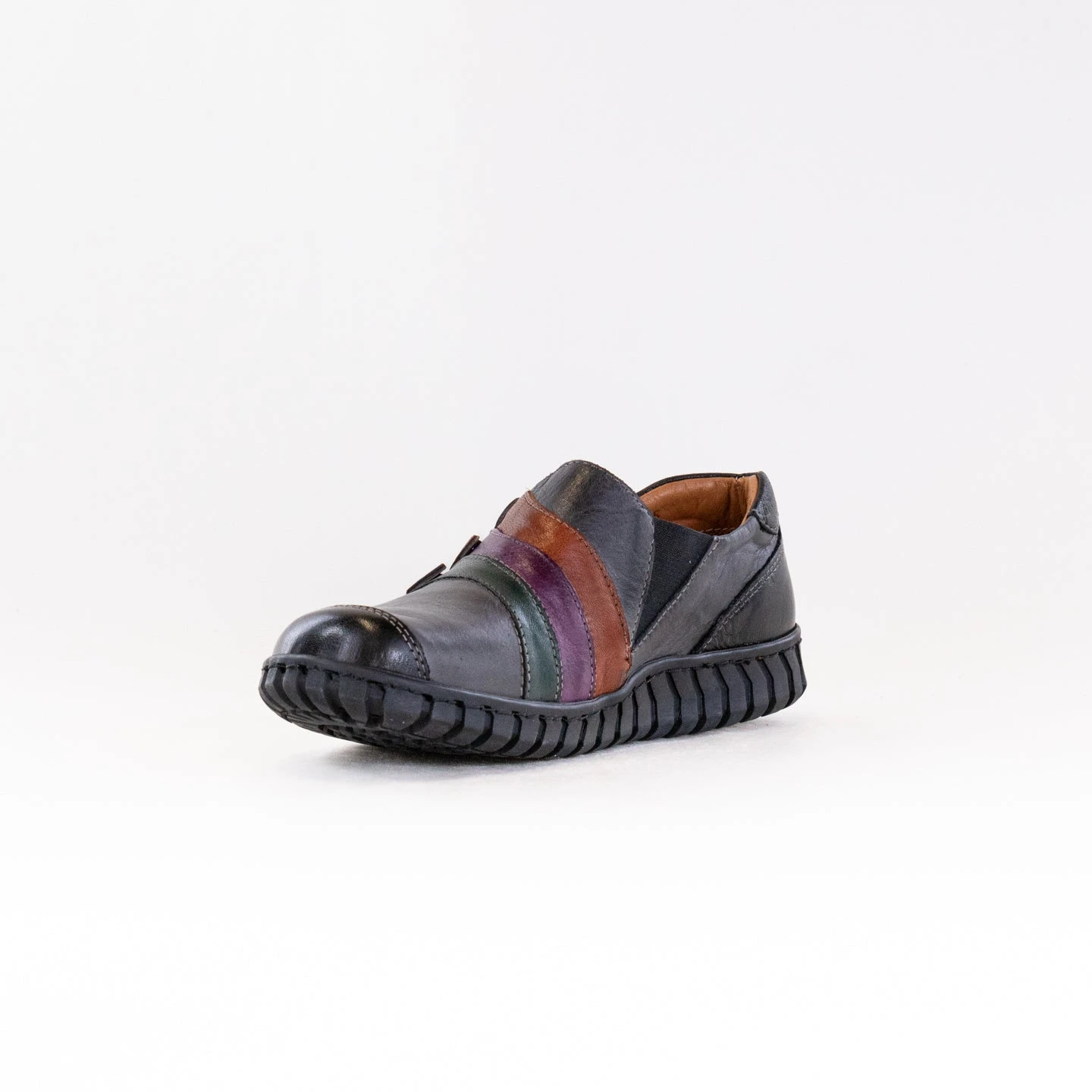 Spring Step Neeta (Women's) - Dark Grey Multi Leather 6 Spring Step Neeta (Women's) - Dark Grey Multi Leather - Image 4