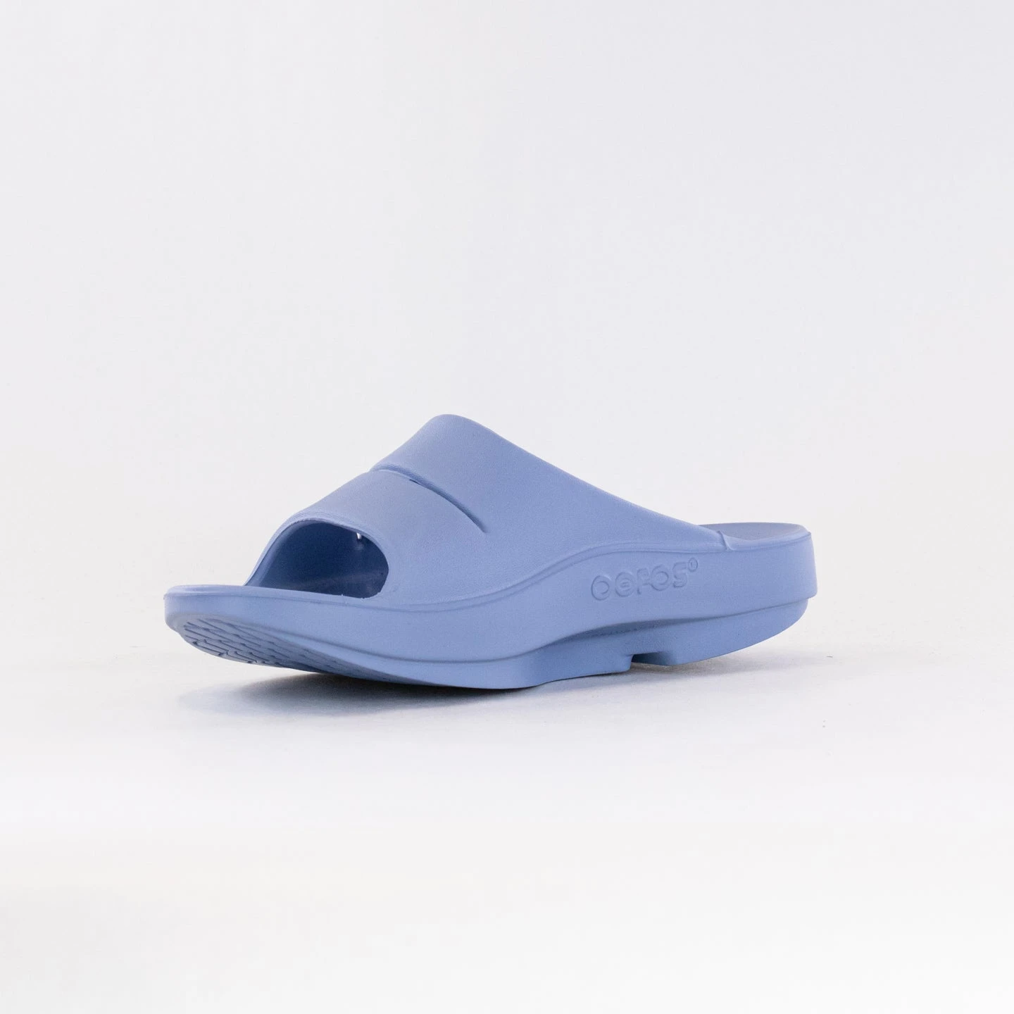 OOFOS OOahh Slide Sandal (Women's) - Neptune Blue 6 OOFOS OOahh Slide Sandal (Women's) - Neptune Blue - Image 4