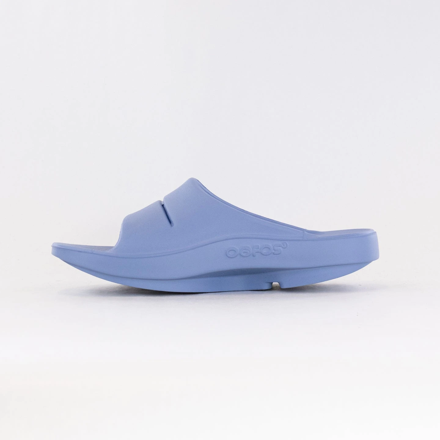 OOFOS OOahh Slide Sandal (Women's) - Neptune Blue 7 OOFOS OOahh Slide Sandal (Women's) - Neptune Blue - Image 5