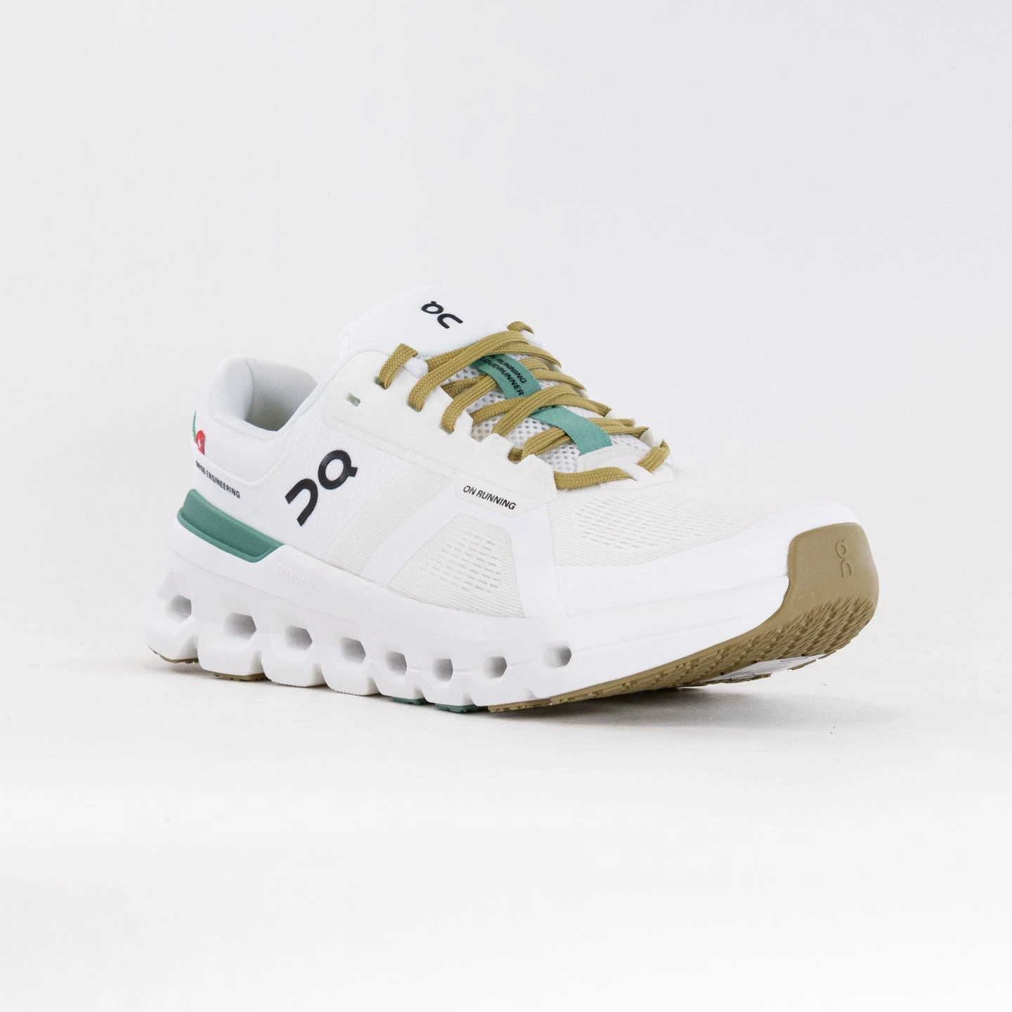 On Running On Cloudrunner 2 Wide (Men's) - Undyed Green 4 On Running On Cloudrunner 2 Wide (Men's) - Undyed Green - Image 2