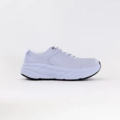 Hoka One One Hoka Bondi Sr Wide (Women's) - White Leather