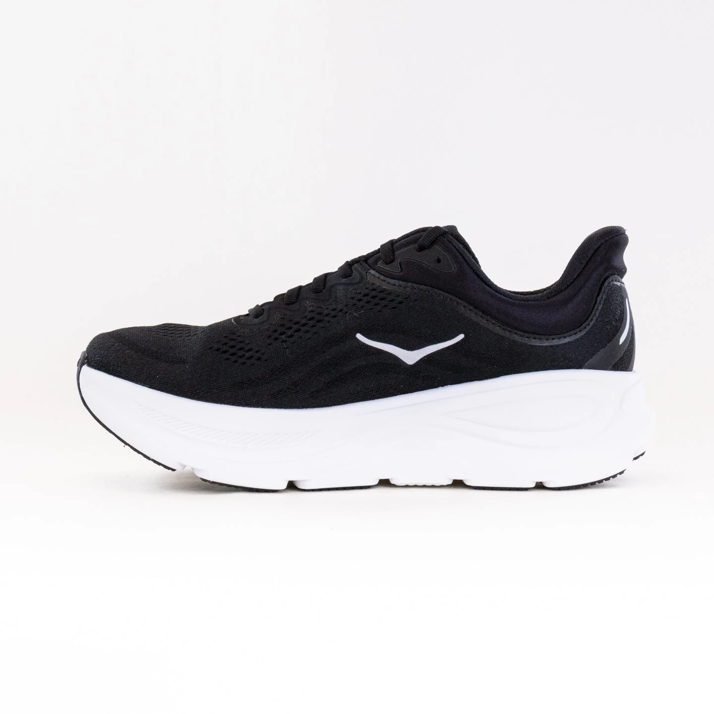Hoka One One Hoka Bondi 9 (Men's) - Black/White 7 Hoka One One Hoka Bondi 9 (Men's) - Black/White - Image 5