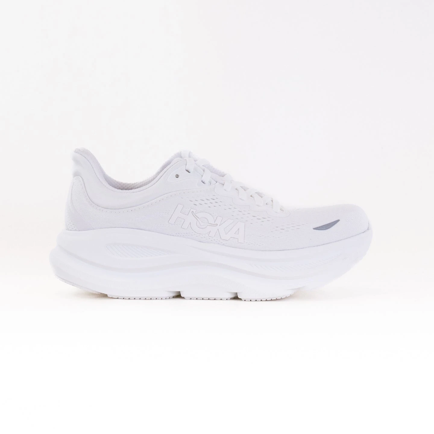 Hoka One One Hoka Bondi 9 Wide (Women's) - White/White 5 Hoka One One Hoka Bondi 9 Wide (Women's) - White/White - Image 3