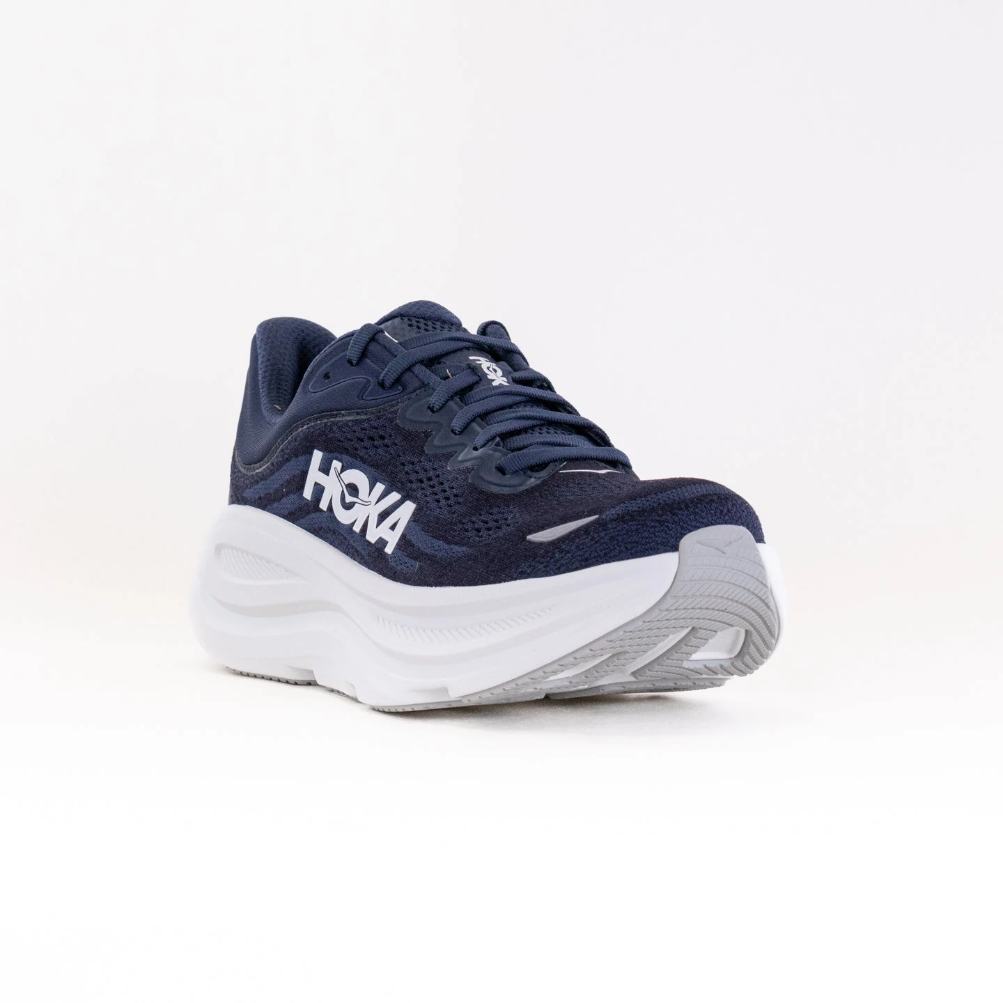 Hoka One One Hoka Bondi 9 (Men's) - Varsity Navy/White 4 Hoka One One Hoka Bondi 9 (Men's) - Varsity Navy/White - Image 2