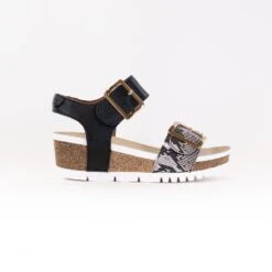 Josef Seibel Quinn 02 (Women's) - Black/Snake