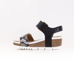 Josef Seibel Quinn 02 (Women's) - Black/Snake -Chiappetta Shoes MG 8721 5afed828 94d8 4576 8e96 61e61458191f