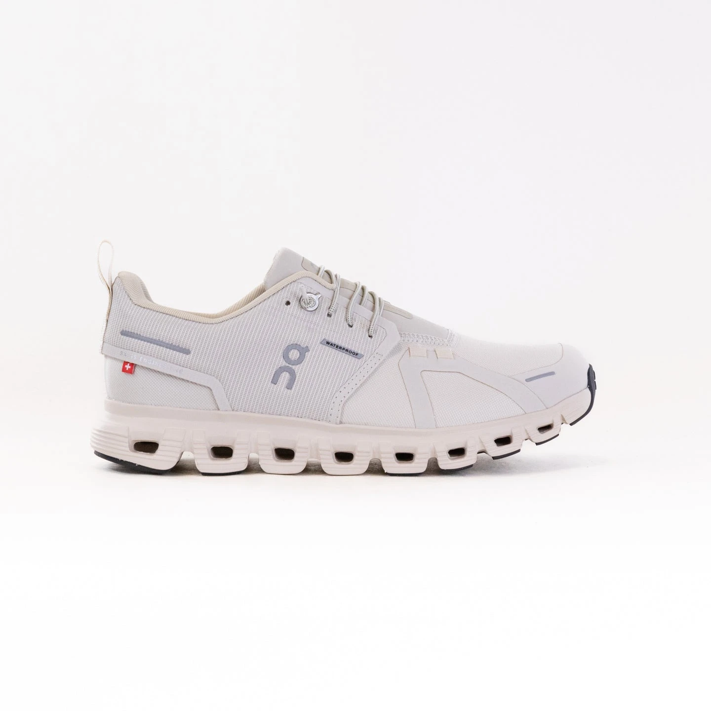 On Running On Cloud 6 Waterproof (Women's) - Pearl/Cream 3 On Running On Cloud 6 Waterproof (Women's) - Pearl/Cream