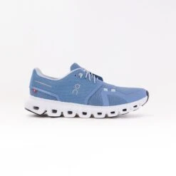 On Running On Cloud 6 (Women's) - Chambray/White