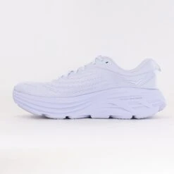 Hoka One One Hoka Bondi 8 (Men's) - White/White -Chiappetta Shoes MG 9670