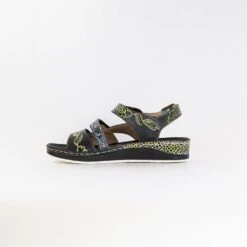 Spring Step Sumacah (Women's) - Black Multi -Chiappetta Shoes MG 9884