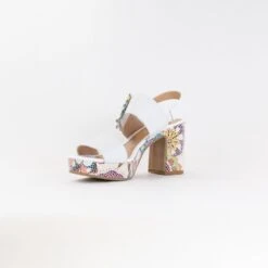 Spring Step Azucar (Women's) - White Multi -Chiappetta Shoes MG 9901