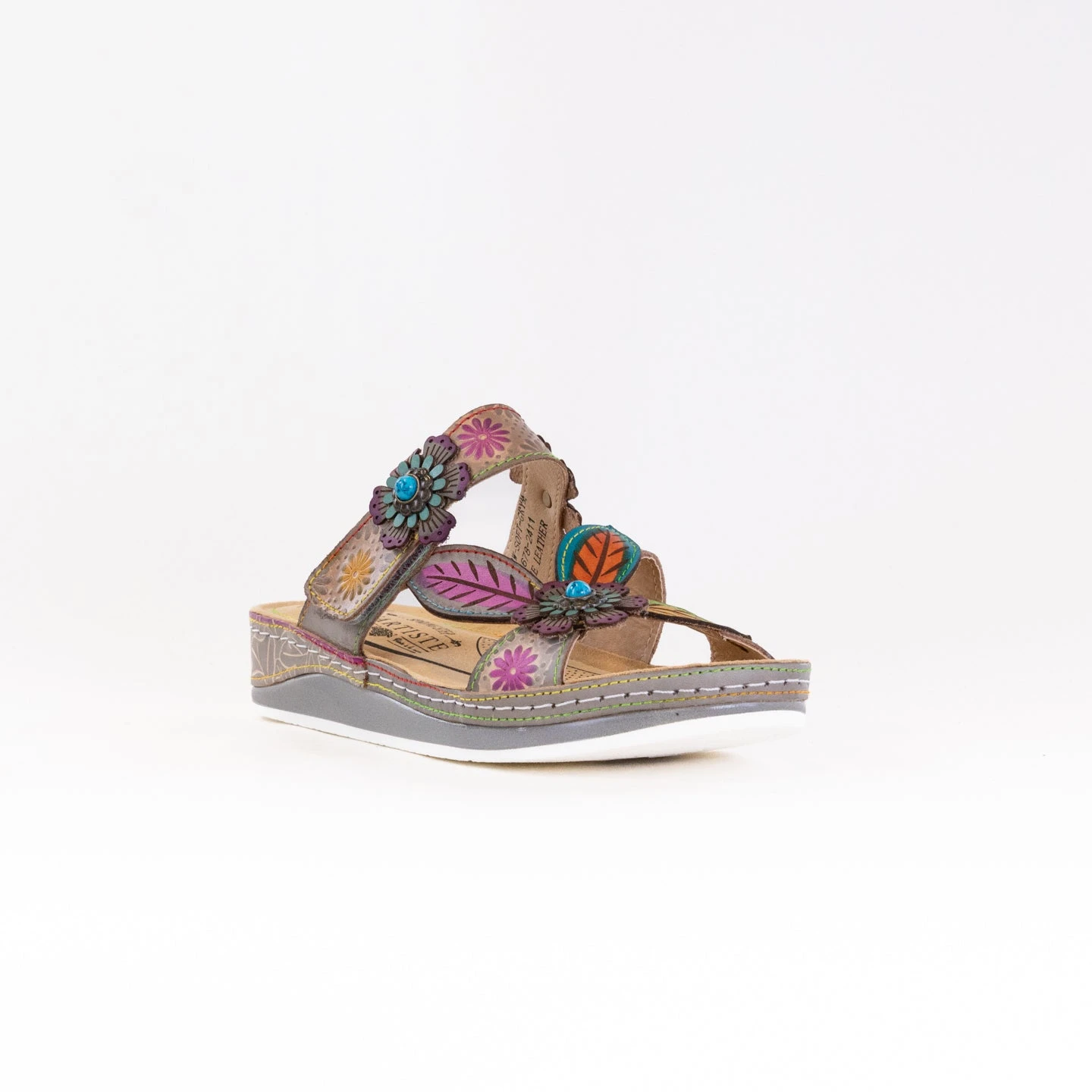 Spring Step L'Artiste Pillow-Soft (Women's) - Grey Multi 4 Spring Step L'Artiste Pillow-Soft (Women's) - Grey Multi - Image 2