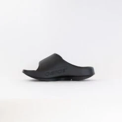 OOFOS OOahh Sport Flex Sandal (Unisex) - Matte Black 12 OOFOS OOahh Sport Flex Sandal (Unisex) - Matte Black -Chiappetta Shoes MG 9992