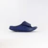 OOFOS OOahh Sport Flex Sandal (Unisex) - Navy 1 OOFOS OOahh Sport Flex Sandal (Unisex) - Navy -Chiappetta Shoes MG 9994