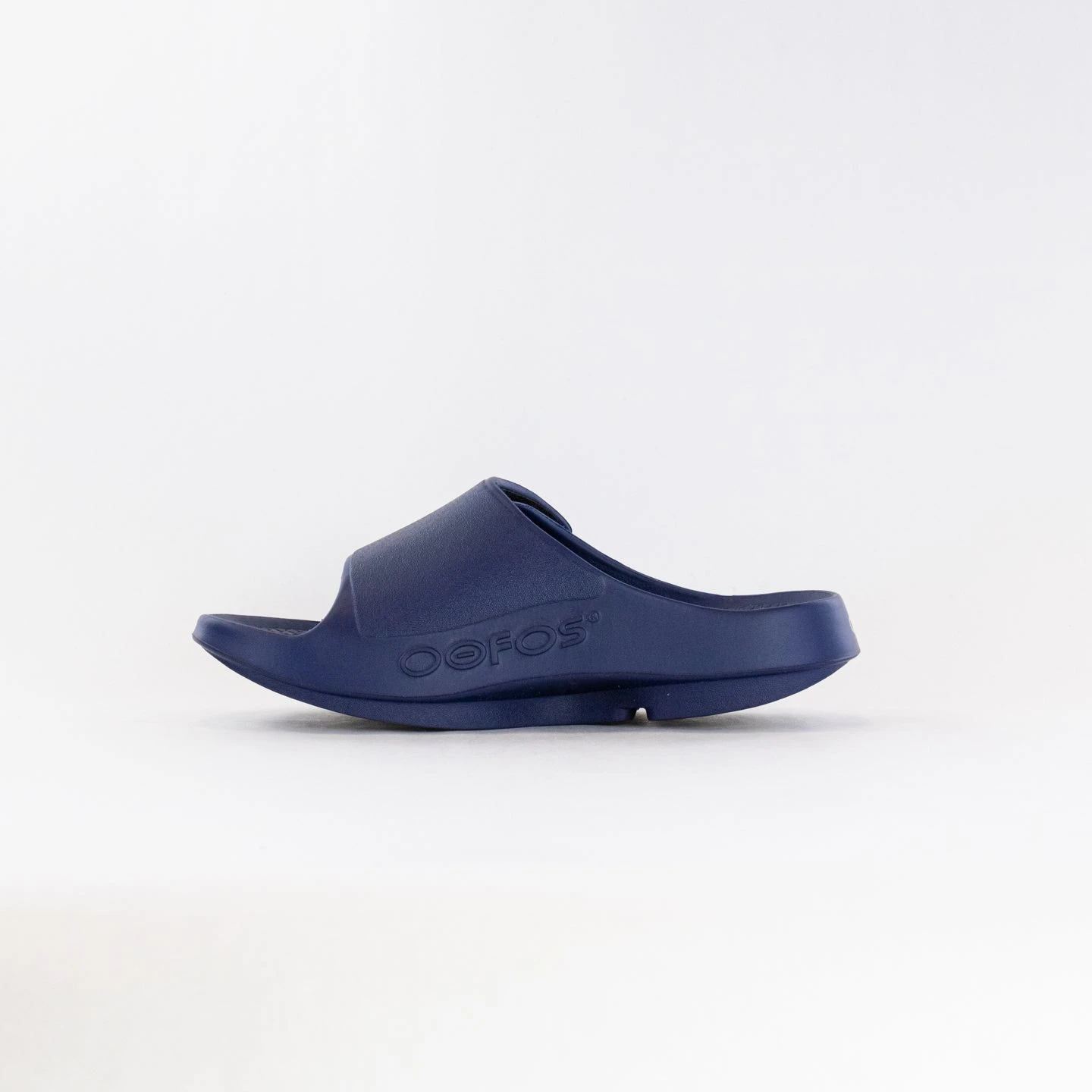 OOFOS OOahh Sport Flex Sandal (Unisex) - Navy 7 OOFOS OOahh Sport Flex Sandal (Unisex) - Navy - Image 5