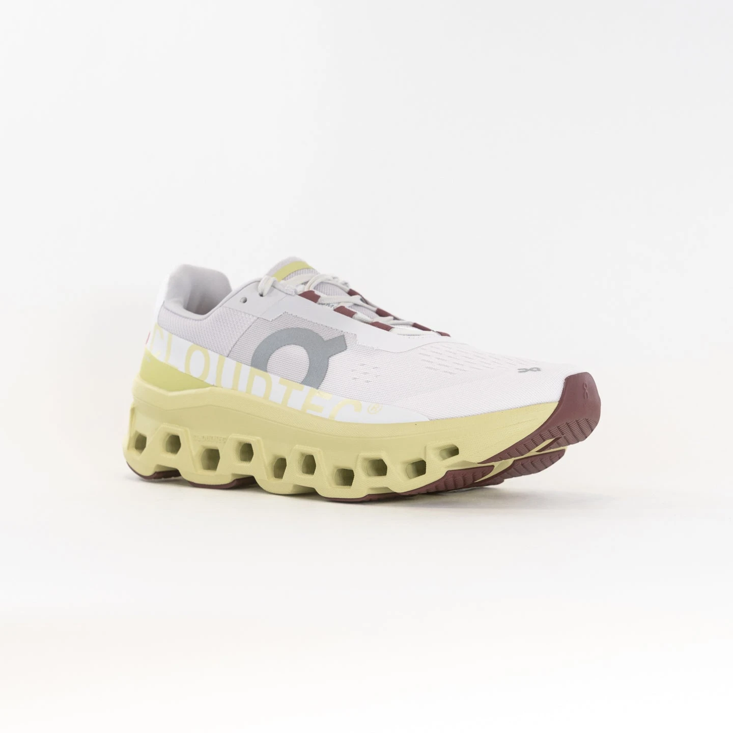 On Running On Cloudmonster (Men's) - Frost/Acacia 4 On Running On Cloudmonster (Men's) - Frost/Acacia - Image 2